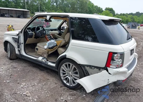 2010 Land Rover Range Rover Sport Hse из США, поврежденный, VIN SALSK2D44AA235047